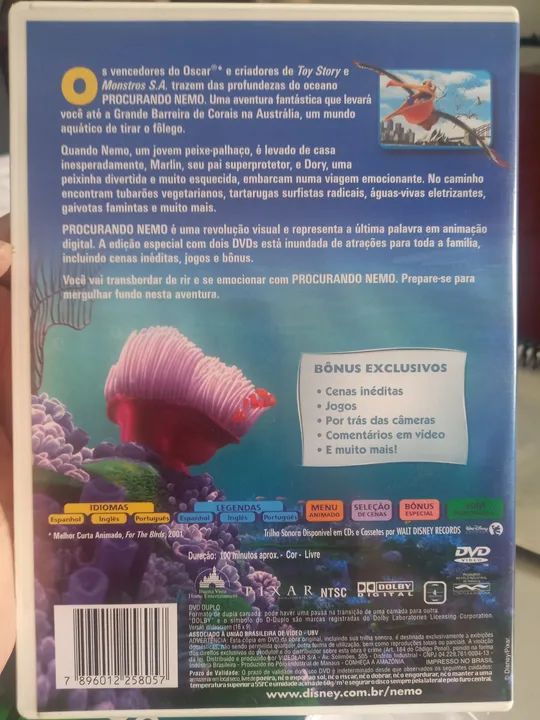 Procurando Nemo - Edição Especial - 2 DVDs - Foto 2