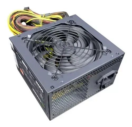 Fonte Gamer Atx 500w Real Pfc Ativo Bivolt Automático com embalagem reforçada - Foto 3