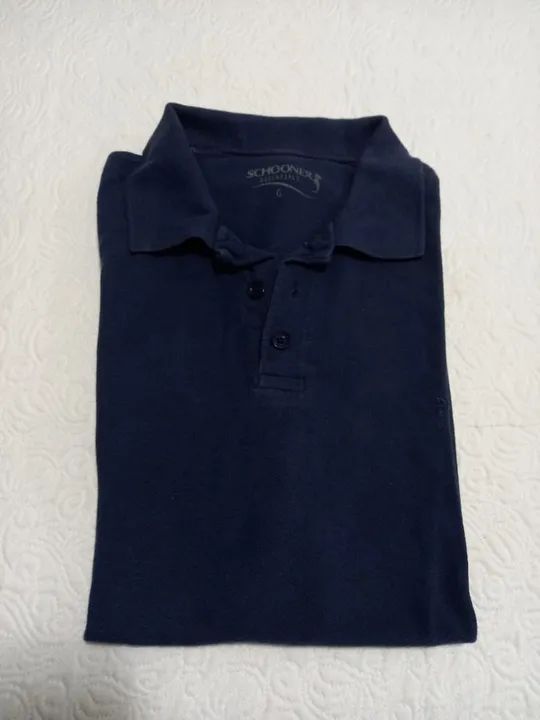 Camisa Polo Schonner Azul  - Foto 3