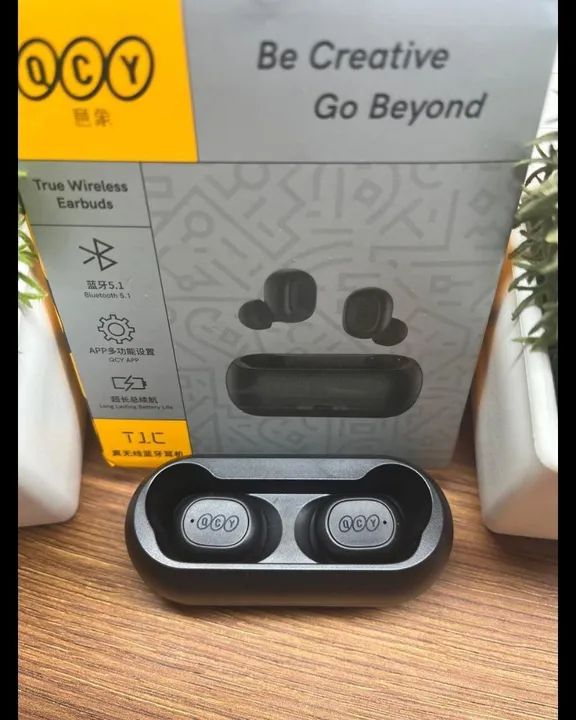 Fone Sem Fio tws Qcy T1c novo original - Foto 2
