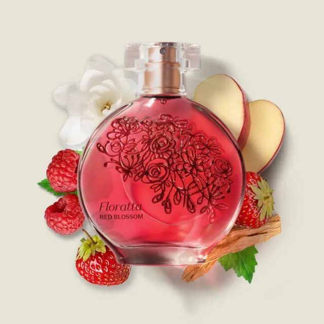Perfume Floratta Red Blossom 100ml O Boticário - Foto 3