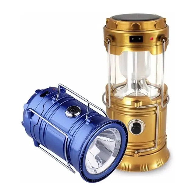 LAMPIÃO LANTERNA LED RECARREGÁVEL