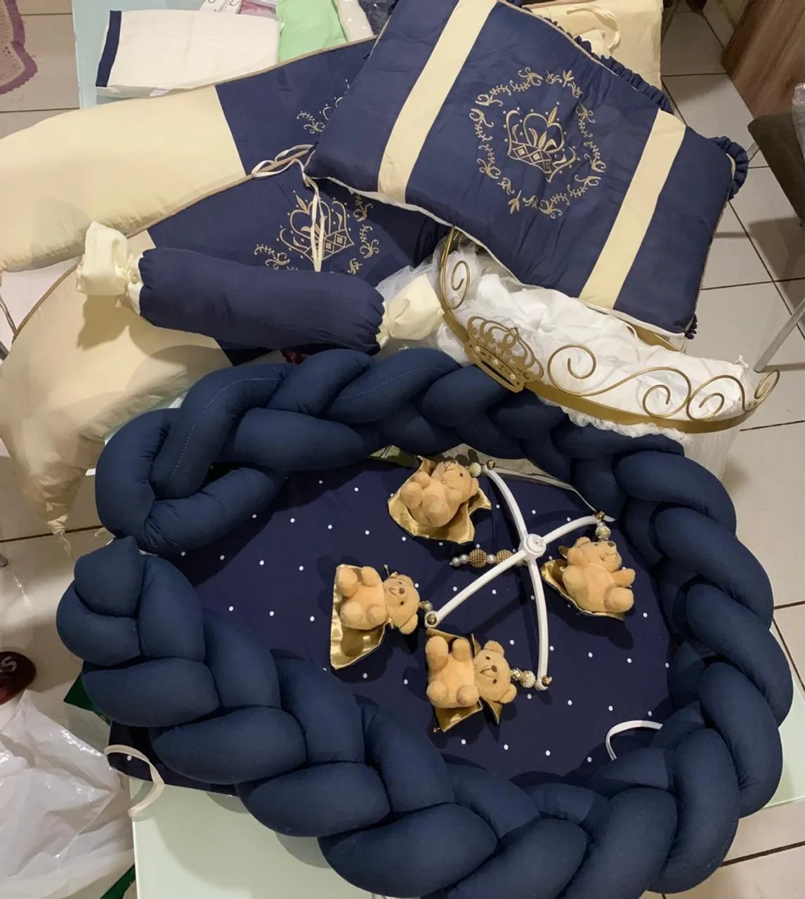 Vendo conjunto de berço