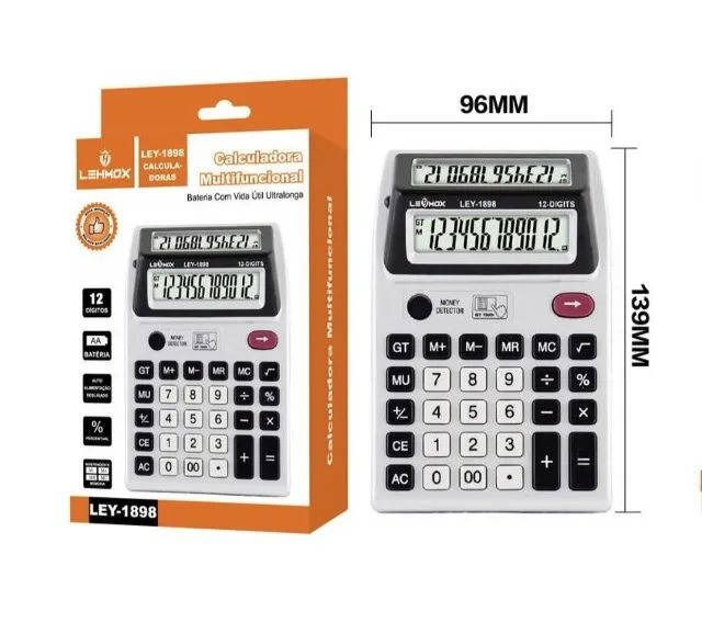 CALCULADORA LEHMOX LEY-1898