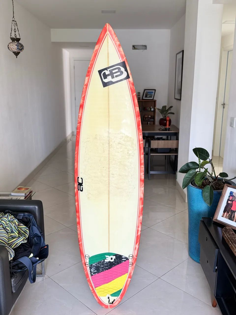 Prancha de surf HB 6.2. Litragem 30l