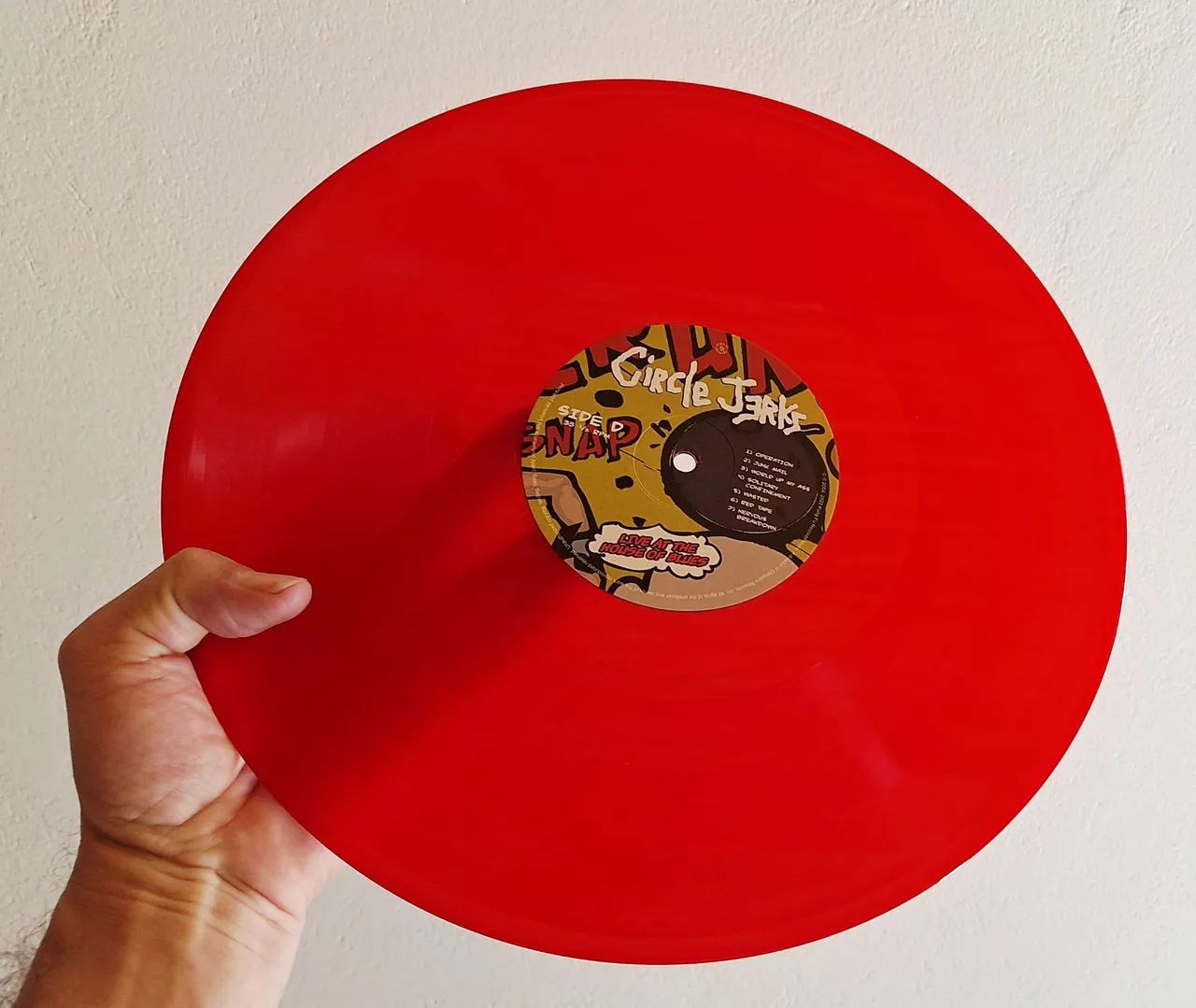 Circle Jerks - Live At The House Of Blues Lp Duplo Vermelho