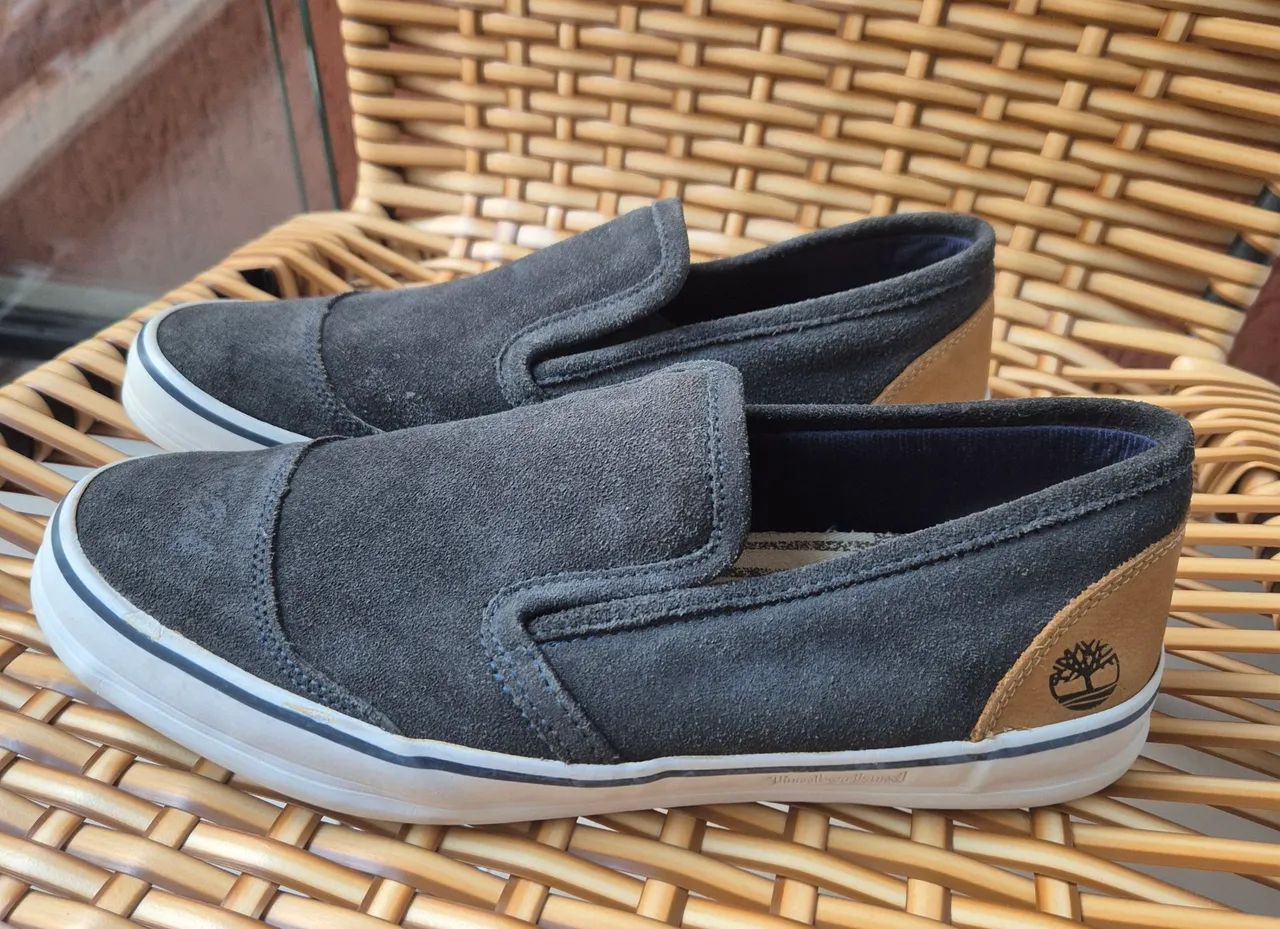 Tênis Slip On - Timberland Azul