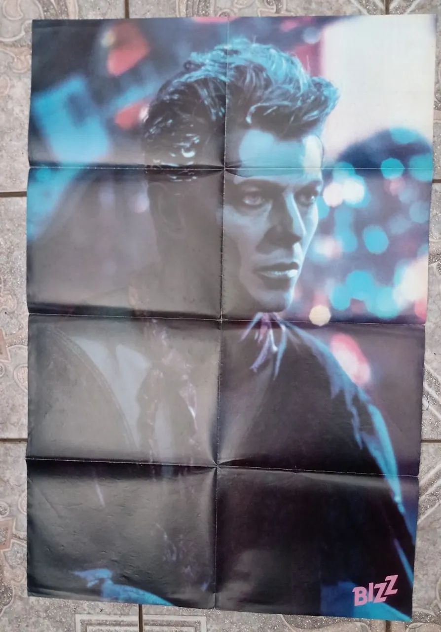 Poster Revista Bizz - David Bowie - Foto 4