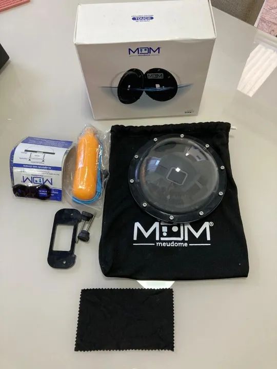 dome para gopro hero 5/6/7 black