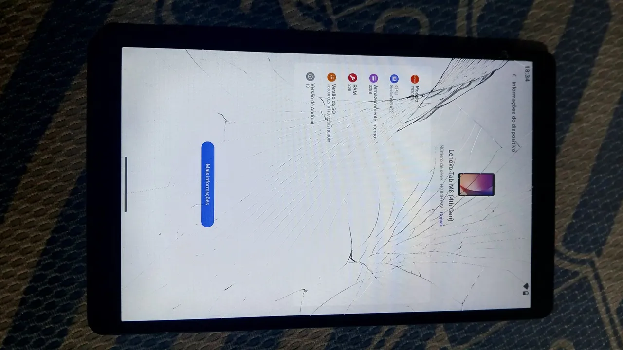 Tab, lenovo M8(4th Gen)