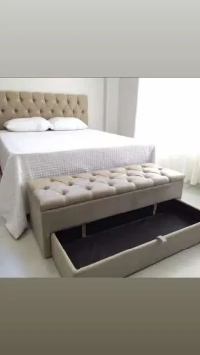 Kits cabeceira e baú  - Foto 2