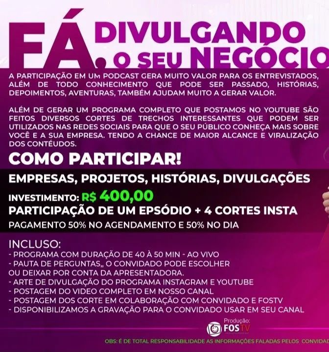 Divulgue seu negócio em podcast!