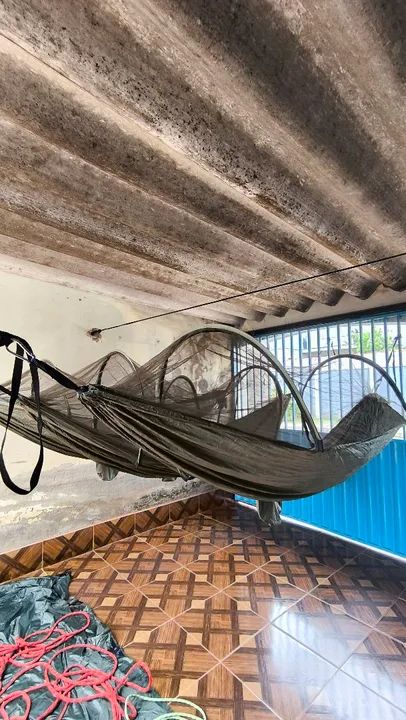 Redes de campanha com mosqueteiro  - Foto 3