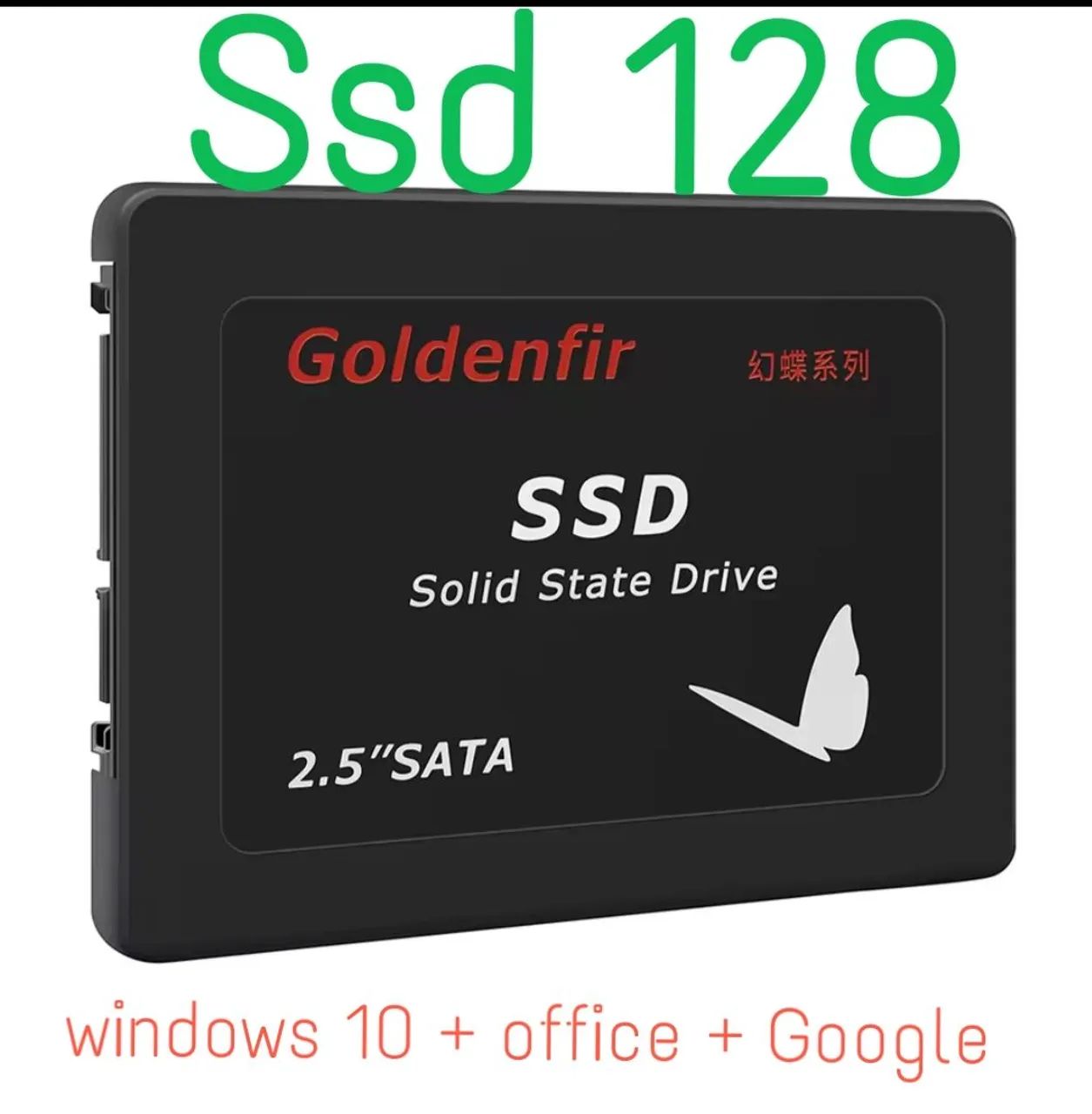 ssd 128 gb ( novo ) com Windows 10 + offic+google