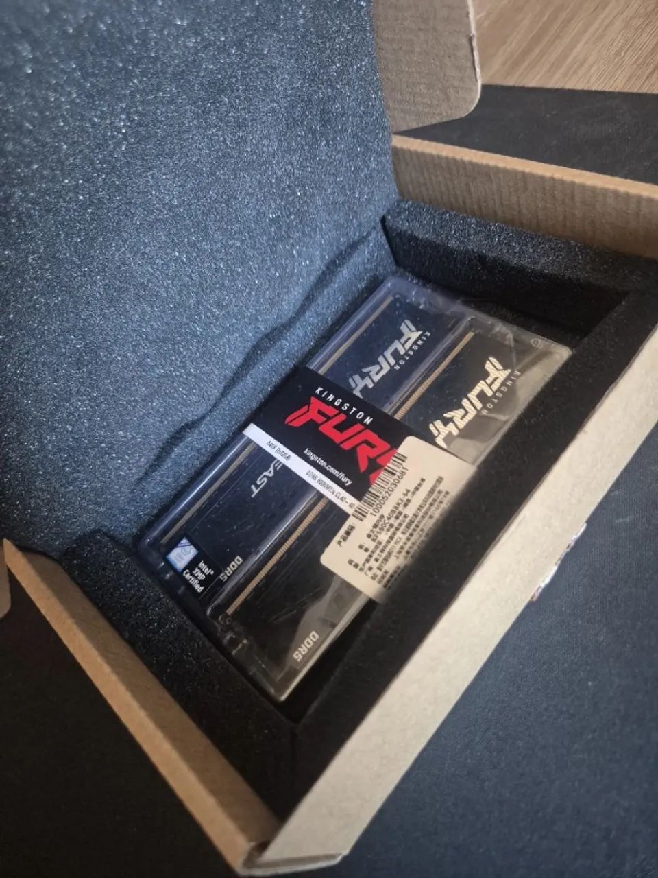 Memória RAM DDR5 Kingston Fury 64GB (2x32GB) 6000MHz - XMP & EXPO - Foto 5