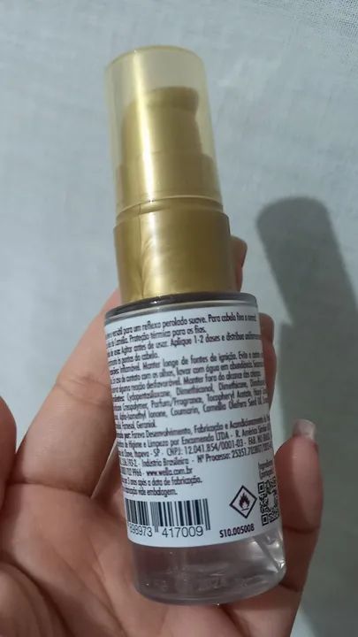 Óleo para cabelos Wella Oil Reflections Light 30ml - Foto 2