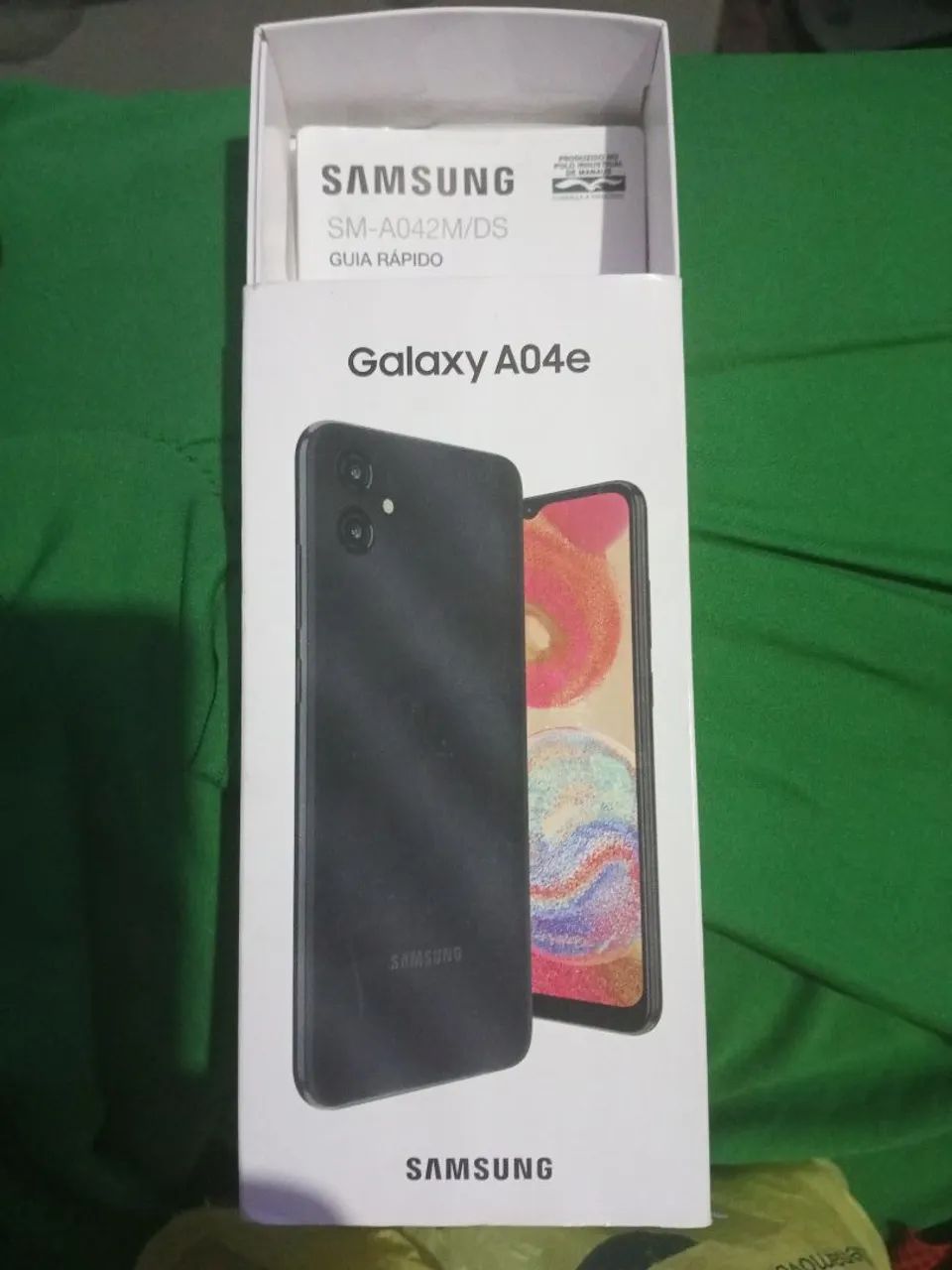 Celular Samsung A04e..350 reais..mais tem desconto 