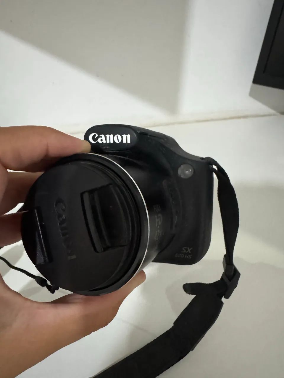 Câmera Canon PowerShot SX520 HS - Zoom 42x + Full HD - Excelente Estado! - Foto 3