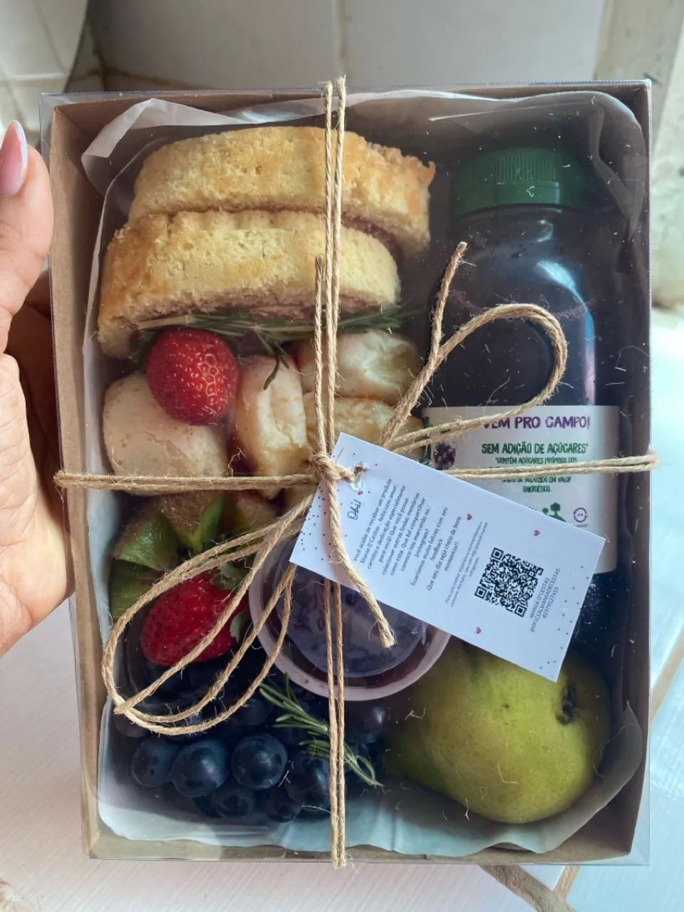 Mini cestas ideais para presentear em qualquer ocasião a pronta entrega