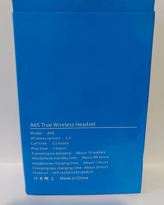 Fones de Ouvido Bluetooth A6S - True Wireless - Foto 2