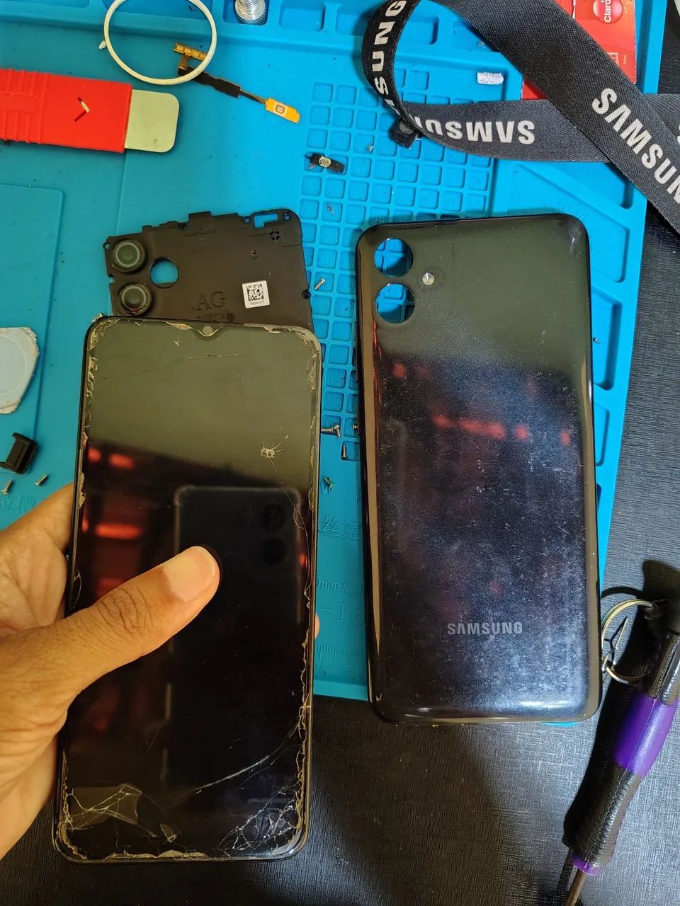 A03 com defeito na placa 