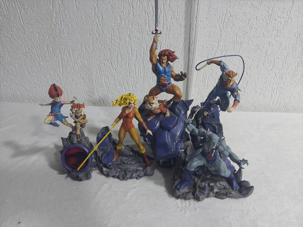 Set ThunderCats Iron Studios 1/10 com 5 peças 