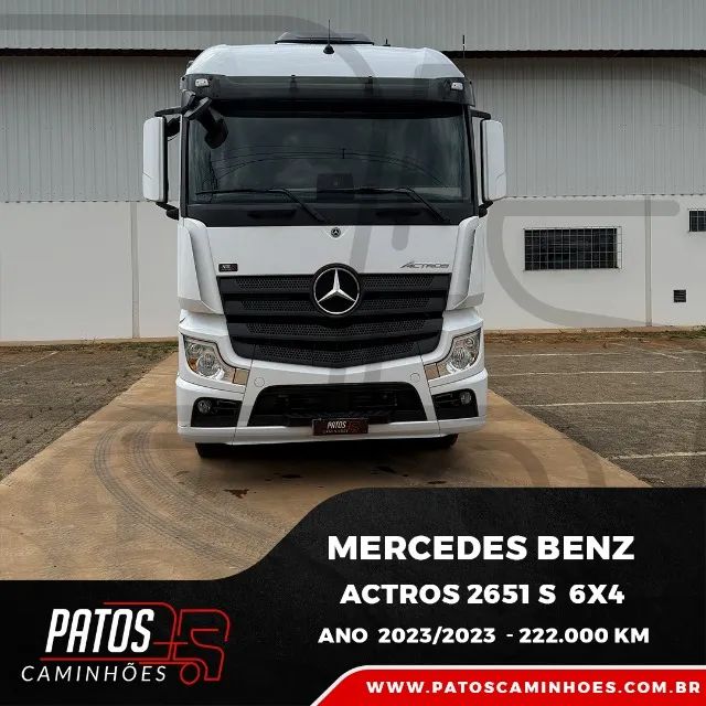 Cavalo Mecanico Mercedes Benz Actros 2651 s 6x4 2023/2023 - Foto 3