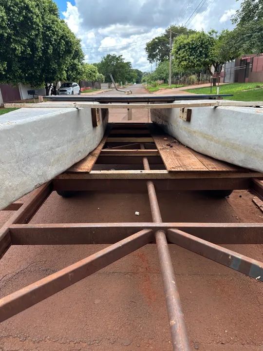 Barco, catamarã, carreta reboque - Foto 6