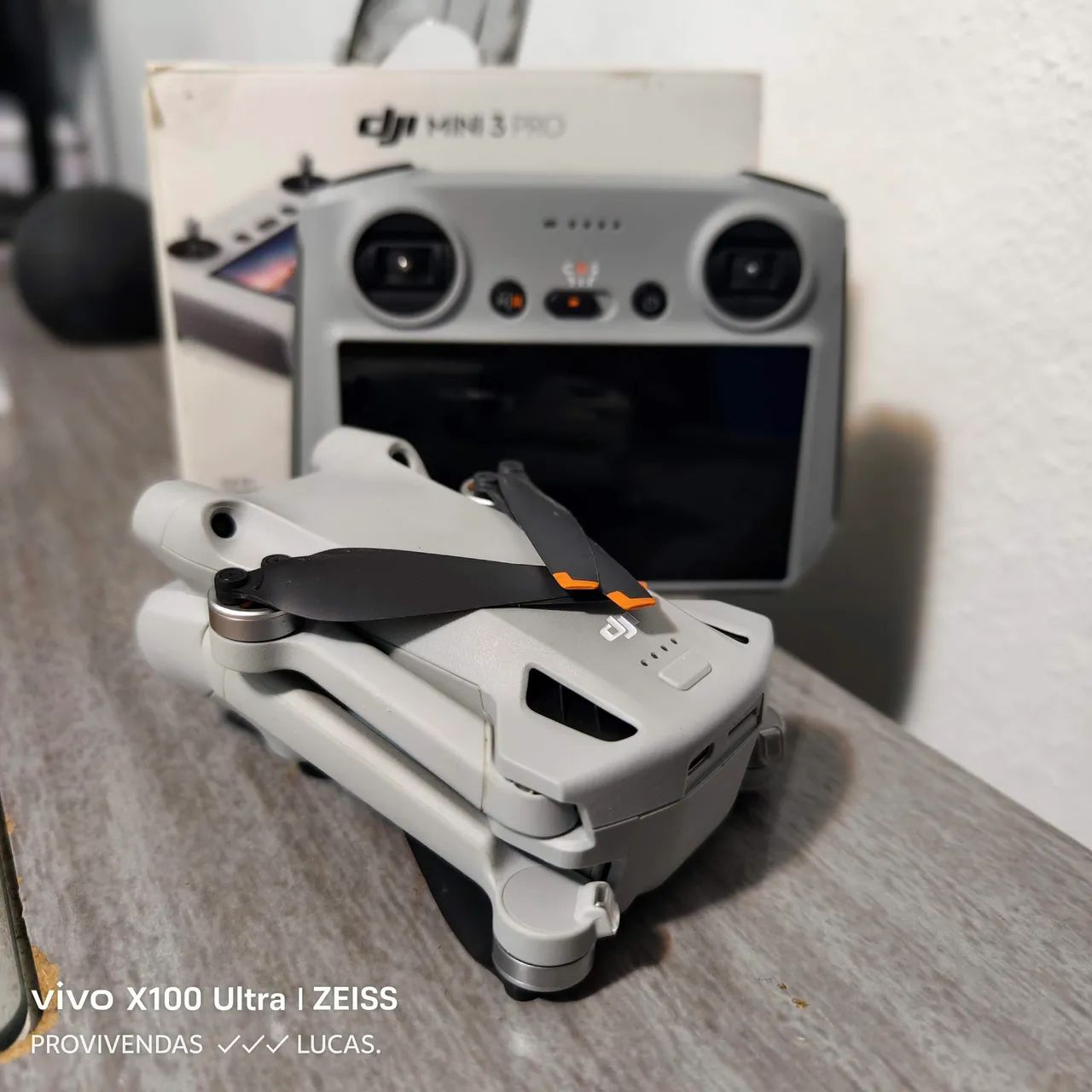 drone DJI Mini 3 Pro RC com câmera 4K cinza 5.8GHz 1 bateria ACT TROCA E CARTÃO. - Foto 6