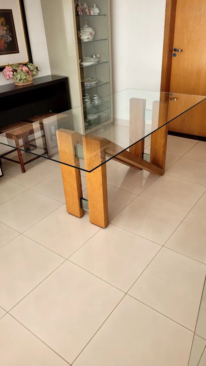 Mesa de Jantar Retangular Líder Interiores 1,80m x 0,90m - Foto 3