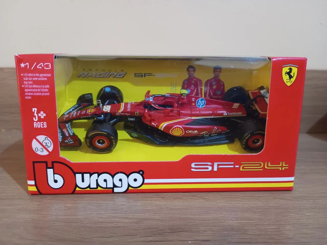 Miniatura Fórmula 1 Ferrari 1/43