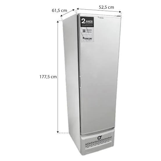 A. Freezer 284lts fricon 2 anos de garantia 