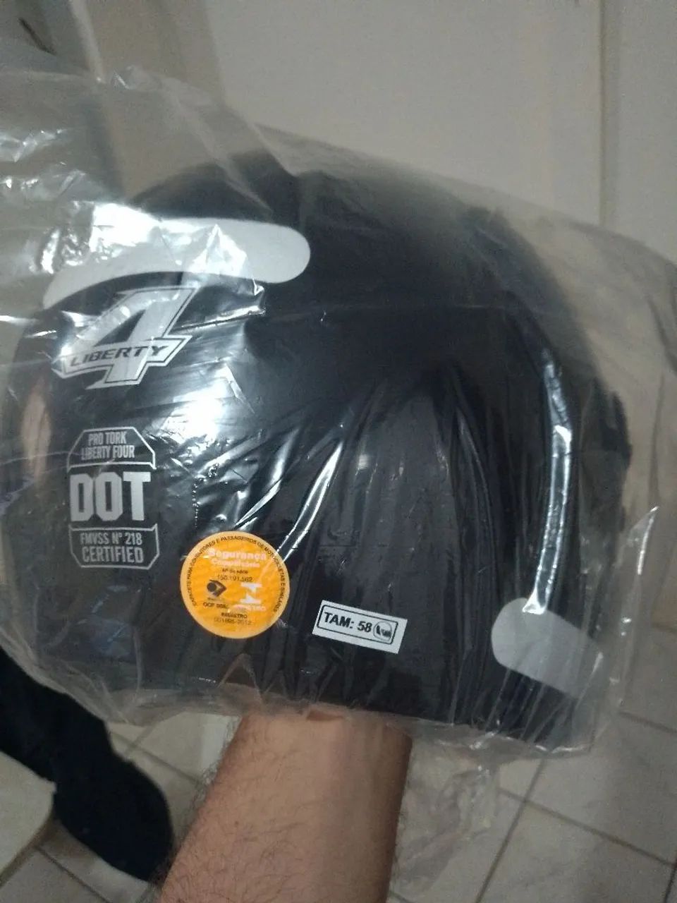 Capacete liberty 4 pro Tork. TAM: 58 - Foto 2