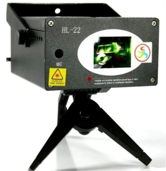Laser Raio Projetor Holografico Verde 