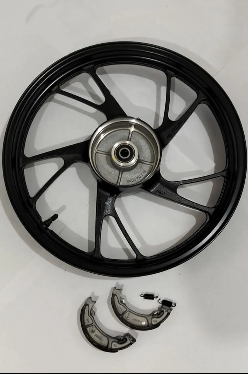 Par de rodas/Pé de galinha CG 160 Fan/Start 2025 original Honda  - Foto 4