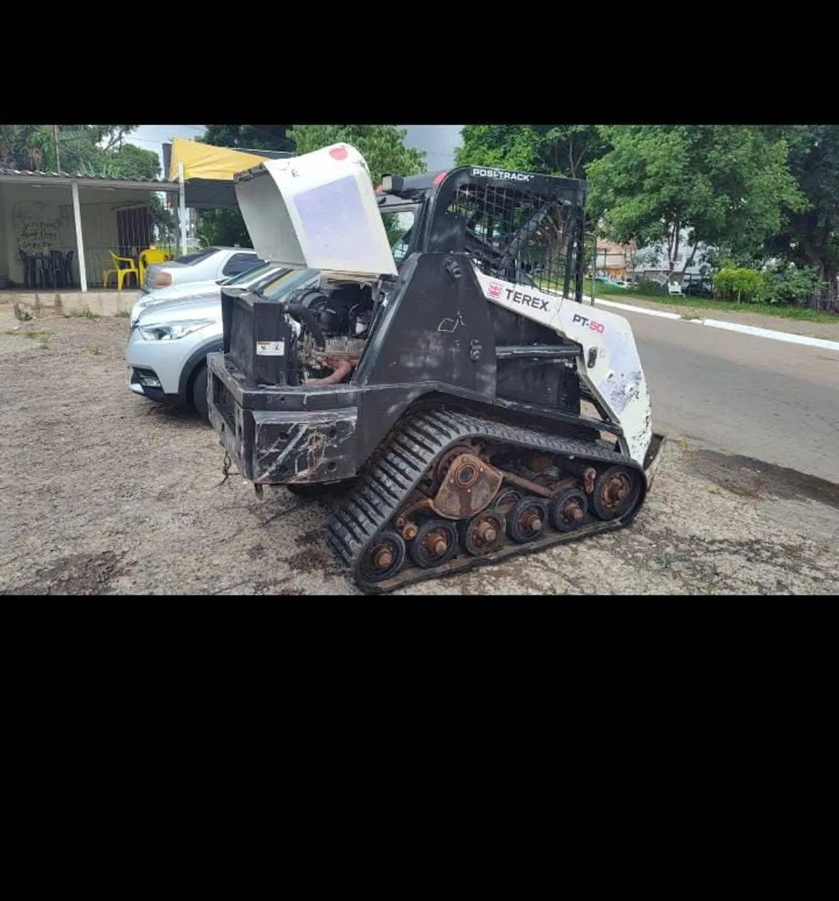 MINI CARREGADEIRA TEREX MODELO PT50 ANO 2011