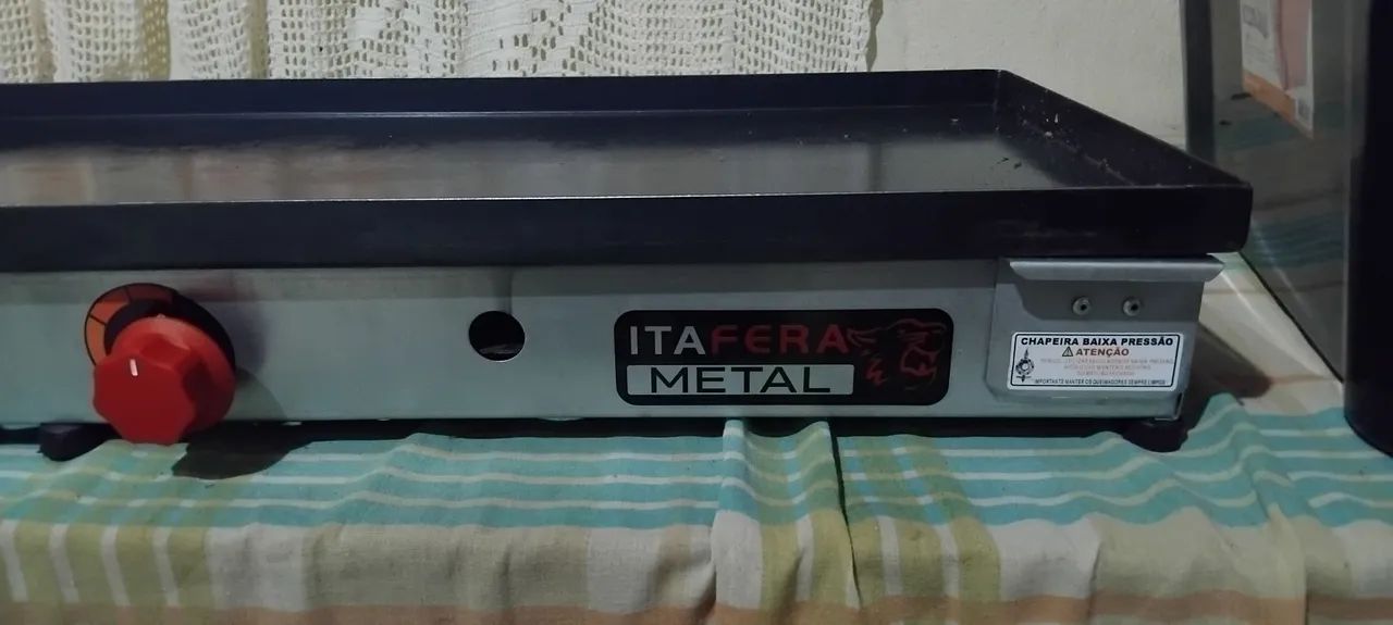 Chapa para lanches 95x35 .... a gás de cozinha  - Foto 3