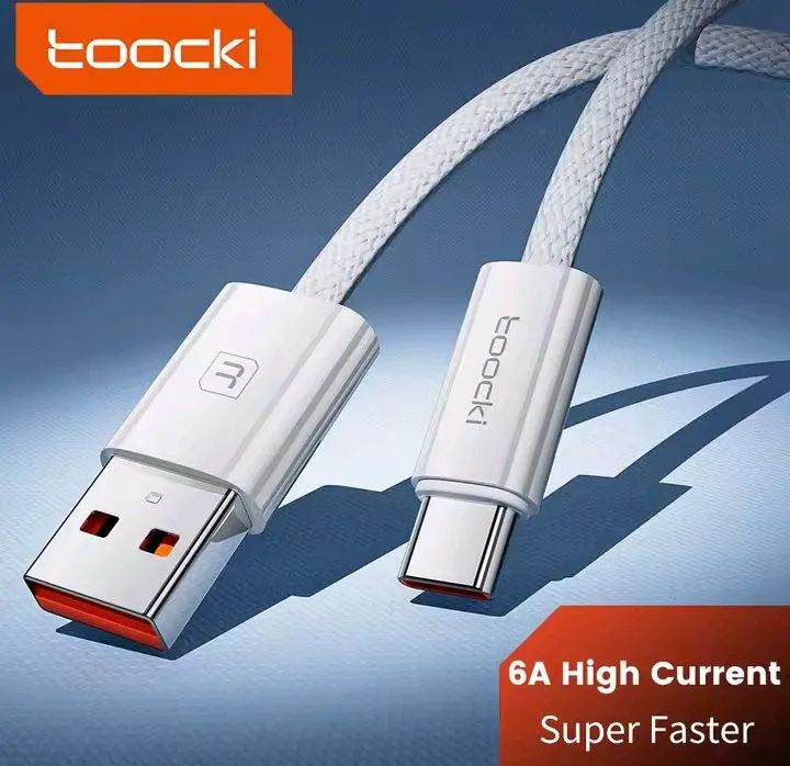 Cabo USB-A toocki para motoboy e power bank - (0,25 m).