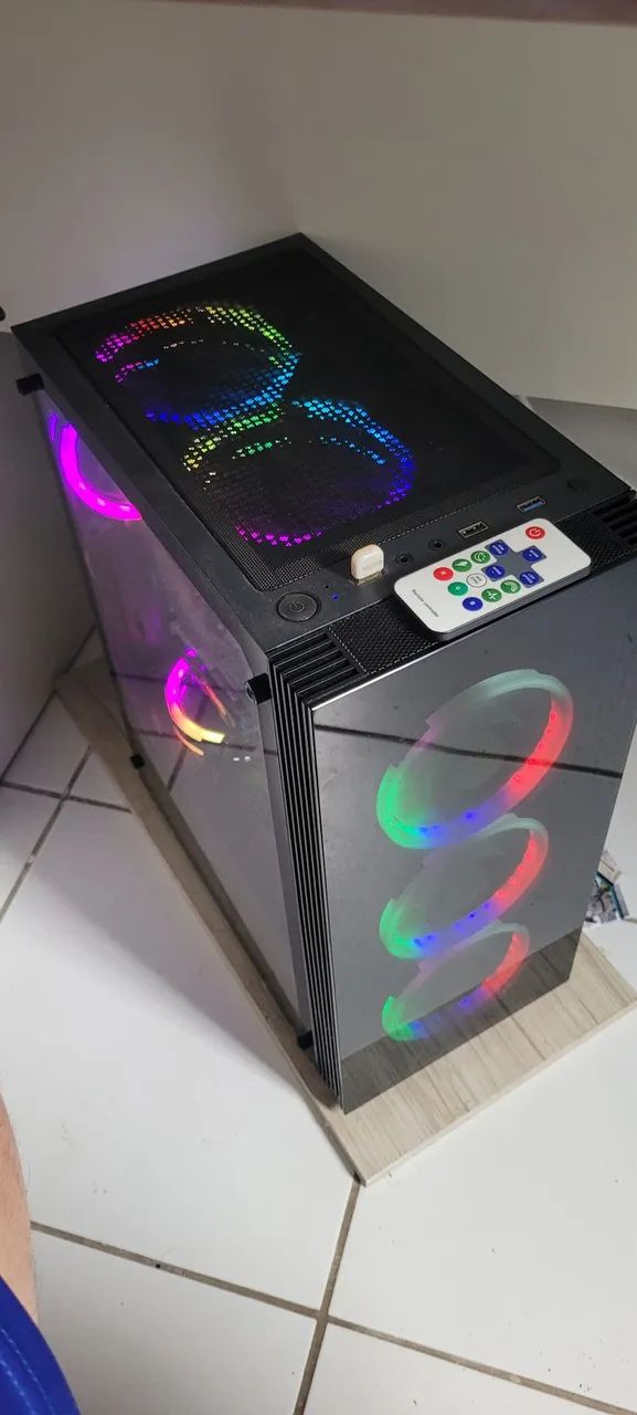 PC Gamer Completo - i5 7ª Geração + GTX 1060 6GB + 16GB RAM + RGB, - Foto 4