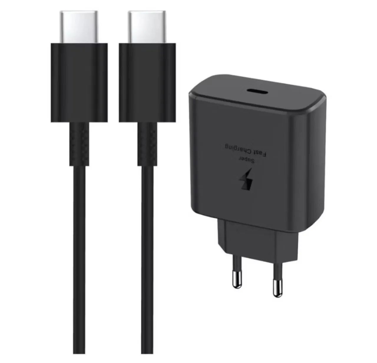 Carregador Turbo/45W Samsung; USB-C | NOVO - Foto 2