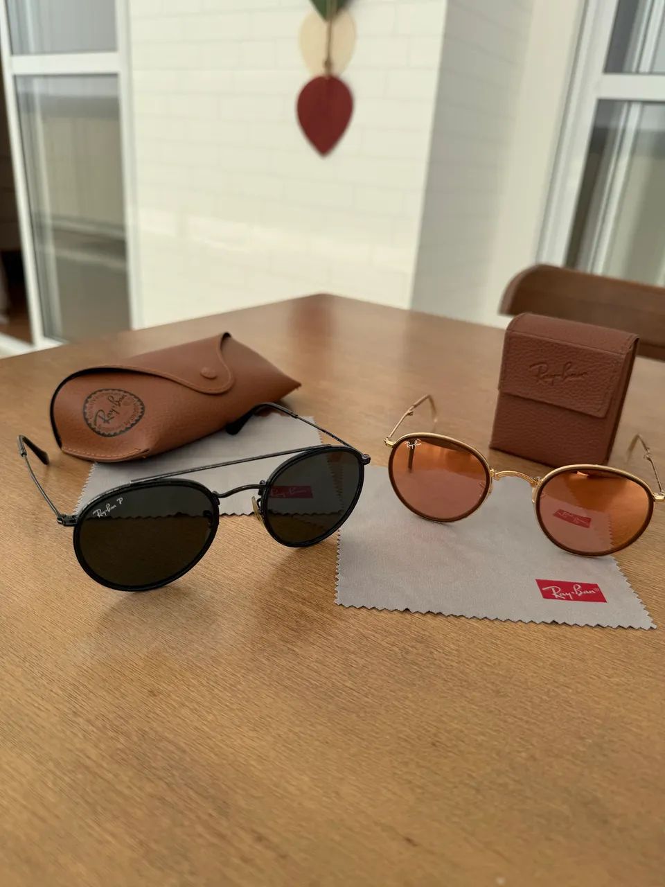 Conjunto 2 óculos Rayban ORIGINAIS!