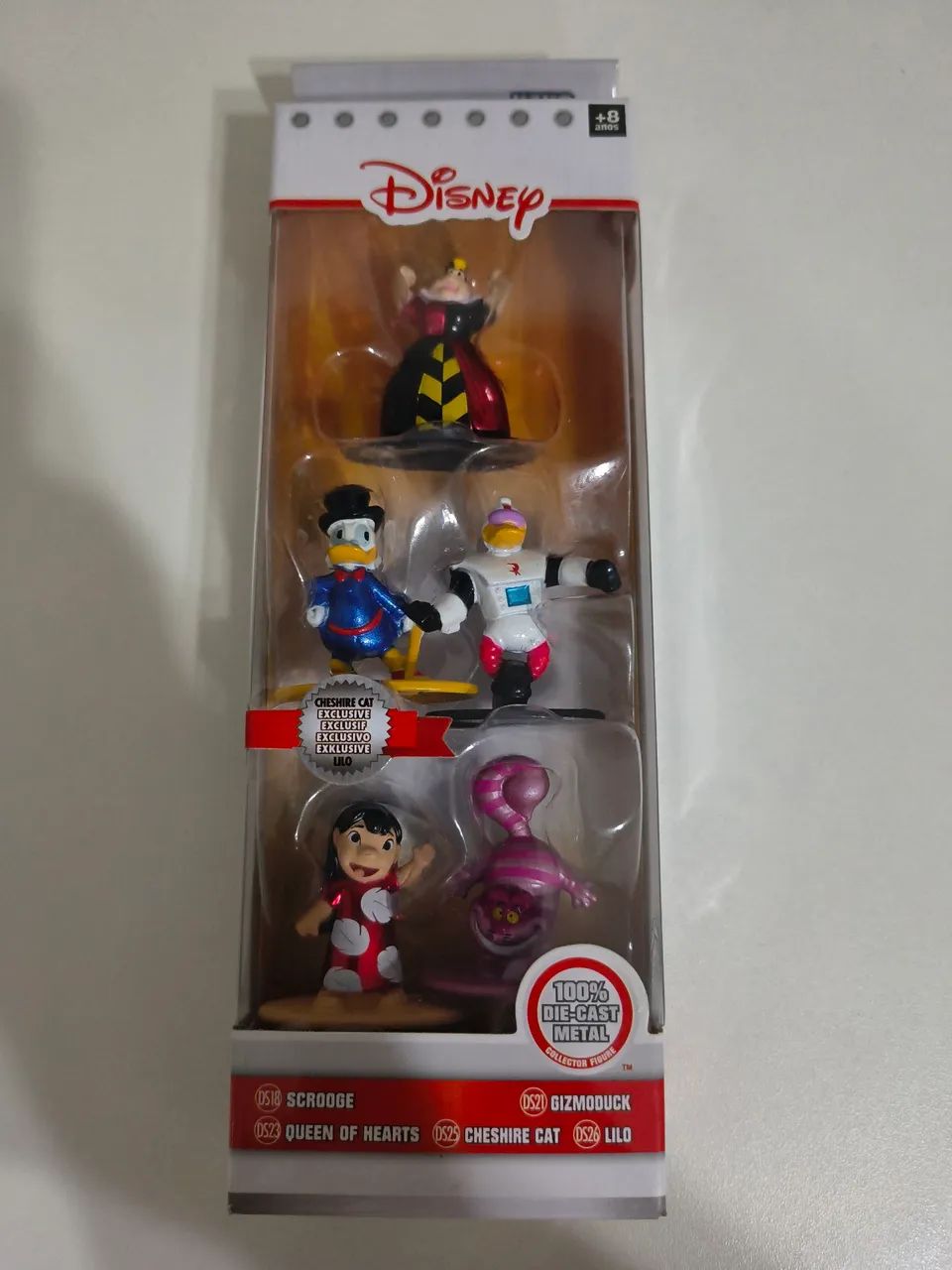 Pack 5 Figuras Disney Nano Metalfigs Lacrado  - Foto 5