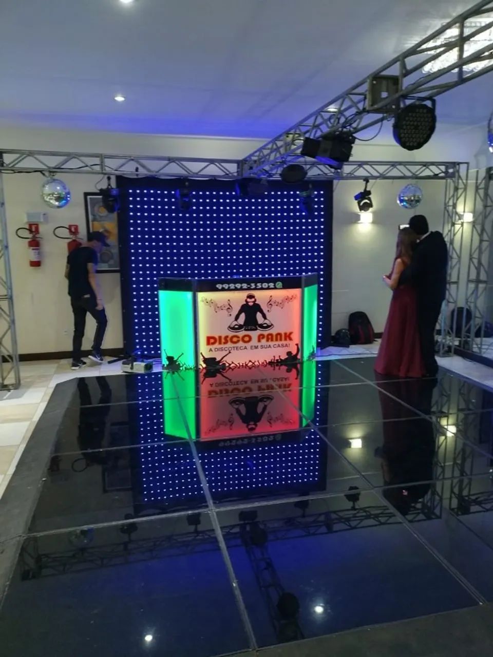 Som iluminação e dj