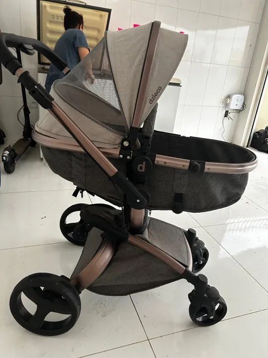 Carrinho de bebê Dzieco Vulkan 360  - Foto 2