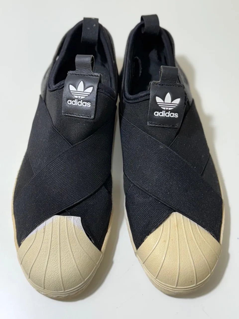Slip On TÃªnis Adidas Preto Adidas Originals Superstar Slip TÃªnis