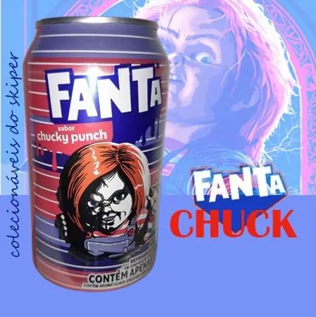 LATA DA FANTA DO CHUCKY PUNCH - BONECO ASSASINO