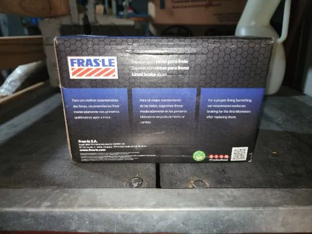 Sapatas de freio FRASLE Honda Fit Manual 2004 a 2013 1.4 - Foto 4