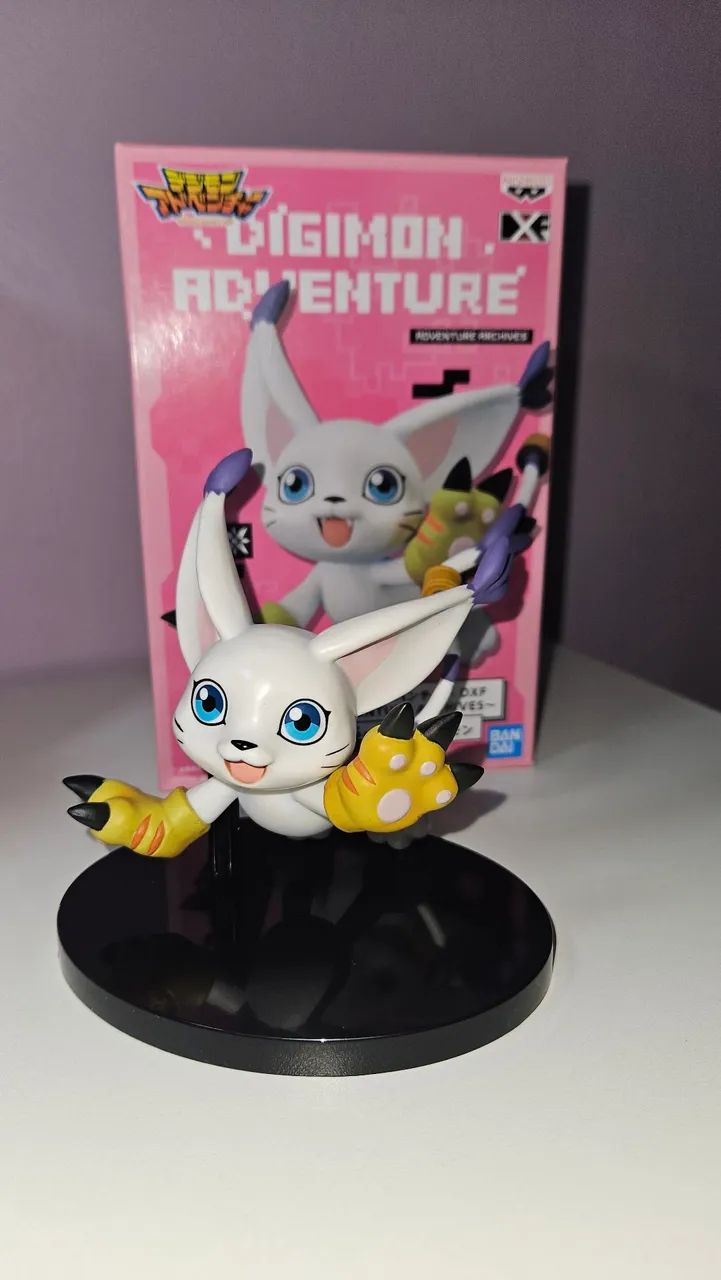 Figure Digimon Adventure Banpresto Hikari e Tailmon - Foto 4