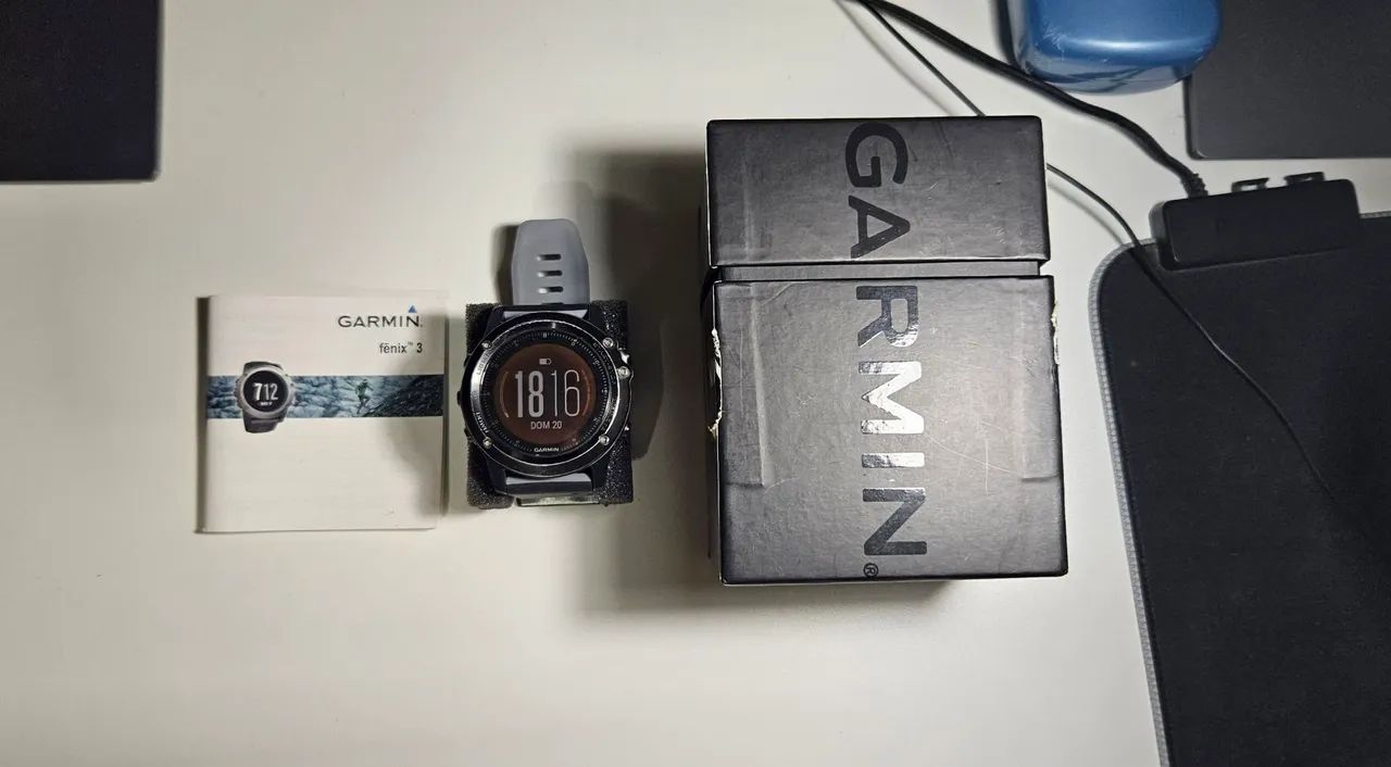 Relógio Garmin Fenix 3HR sapphire