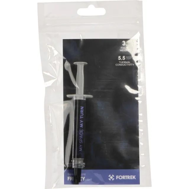 Pasta Térmica 3g 5,5w mk Freezy Light Fortrek (Entrega Grátis) - Foto 4